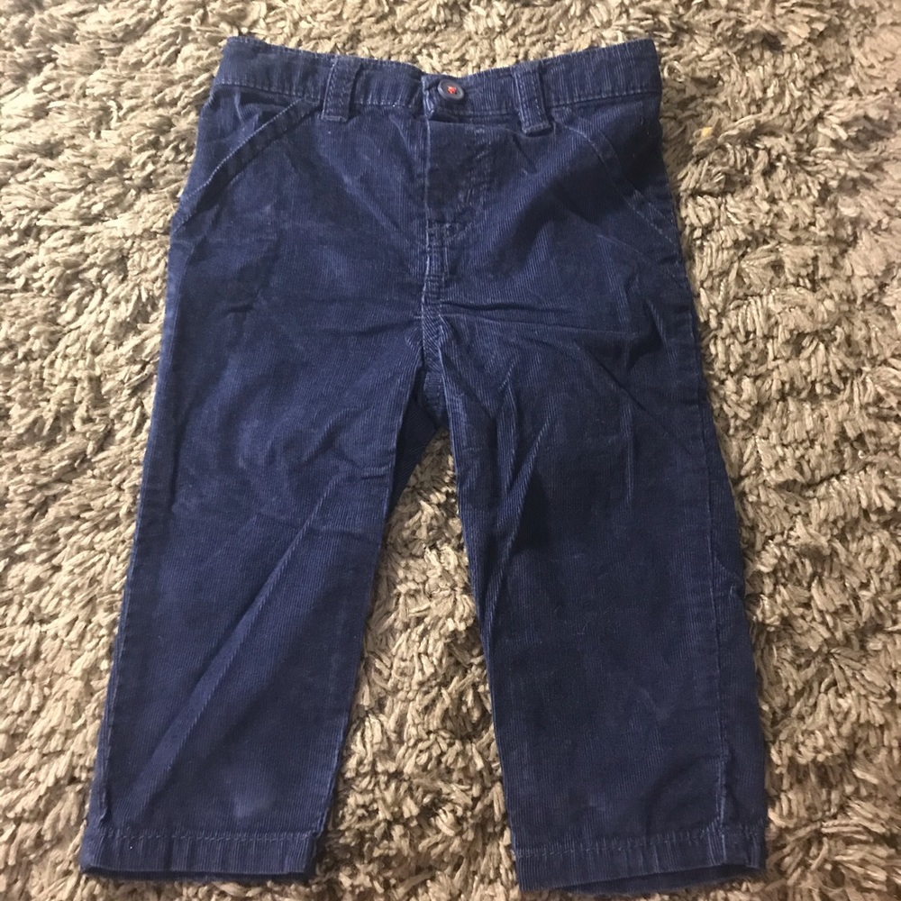 Navy Corduroy Pants